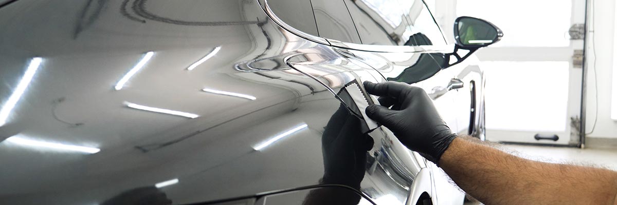 Hand lackiert Auto
